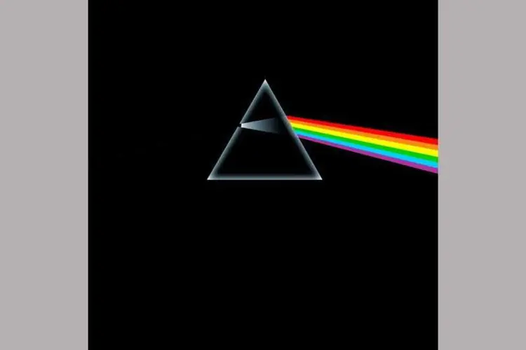 Capa do disco do Pink Floyd, Dark Side of the Moon (1973) (Divulgação/Pink Floyd/Reprodução)