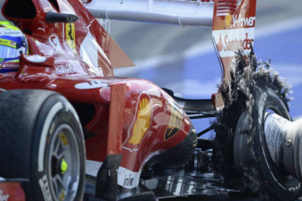 Estouro de pneus na F1 é desastre para Pirelli