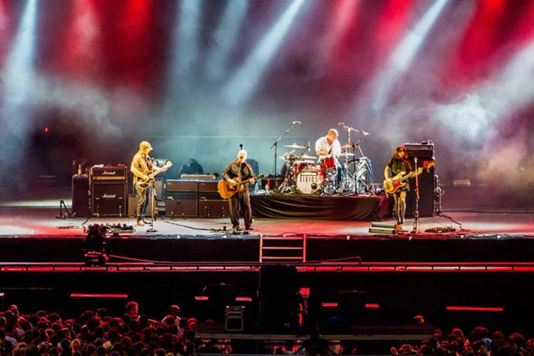 Apresentação do Pixies durante o Festival Lollapalooza de 2014, no autódromo de Interlagos, em São Paulo (Buda Mendes/Getty Images)