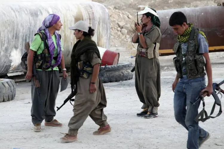 
	Membros do Partido dos Trabalhadores do Kurdist&atilde;o: ataque aconteceu durante tentativas de processo de paz entre o PKK e o governo
 (Reuters/Azad Lashkari)