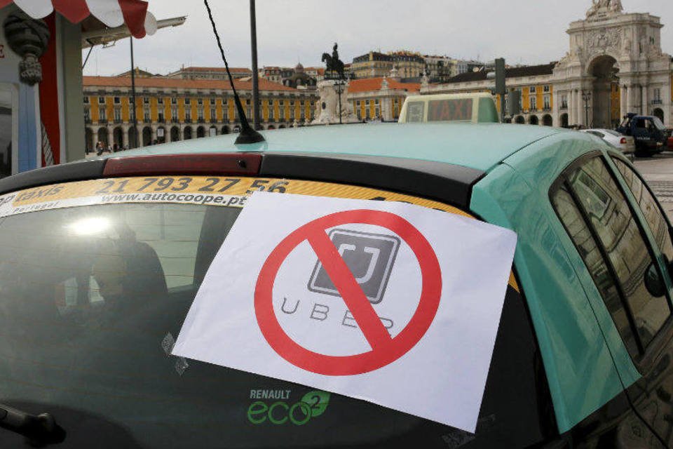 Em Portugal, protesto contra Uber termina em enfrentamento