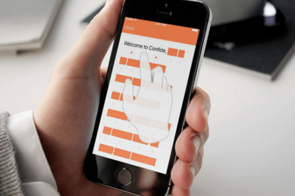 App Confide quer ser o Snapchat dos empresários