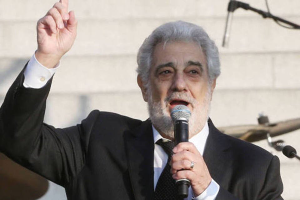 Plácido Domingo fará concerto durante a Copa