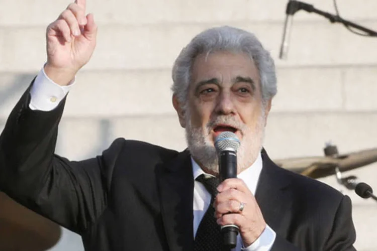 
	Placido Domingo: o tenor &eacute; reconhecido f&atilde; de futebol&nbsp;
 (Getty Images)