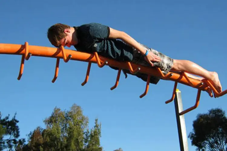 Depois do acidente que matou um estudante na Austrália, o planking cresceu em popularidade no país  (Reprodução)