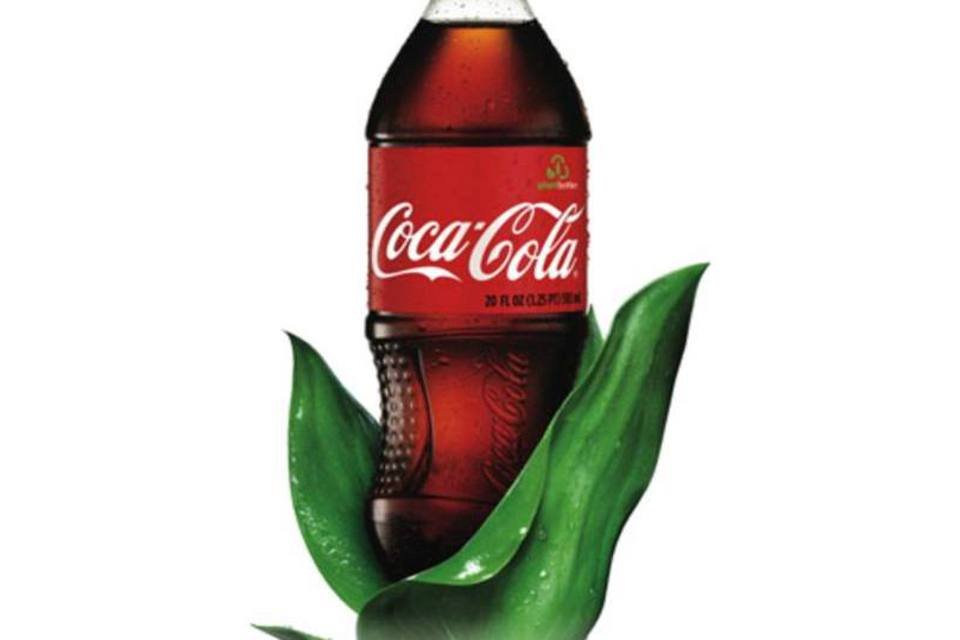Coca-Cola quer produzir garrafa com origem 100% vegetal