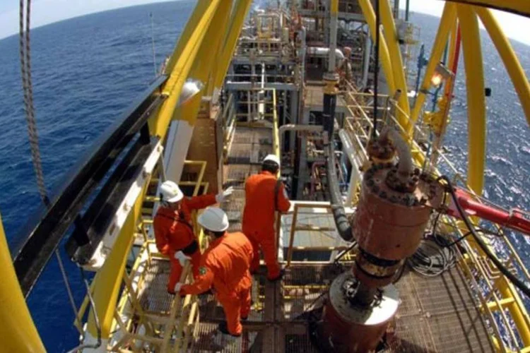 Plataforma da Petrobras: companhia chegou a compensar cerca de R$ 4 bilhões em tributos.
 (Arquivo/EXAME)