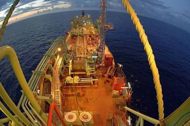 Plataforma de exploração Tupi, da Petrobrás (.)