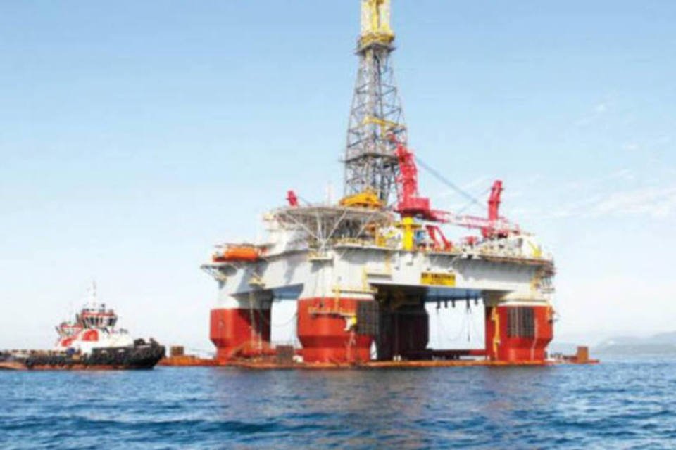 Plataforma de petróleo da Schahin: a KPMG foi mantida como administrador judicial (Schain/Divulgação)