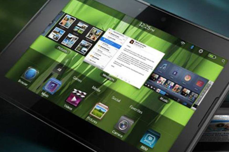 PlayBook chega ao Brasil por R$ 1,3 mil