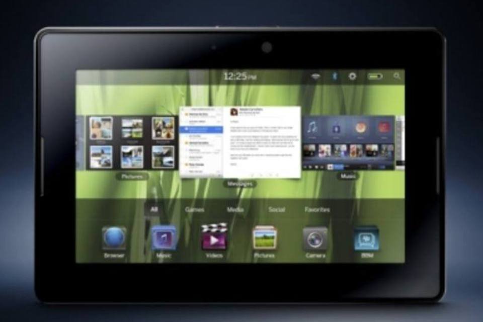 BlackBerry PlayBook reforça posição da RIM entre empresas