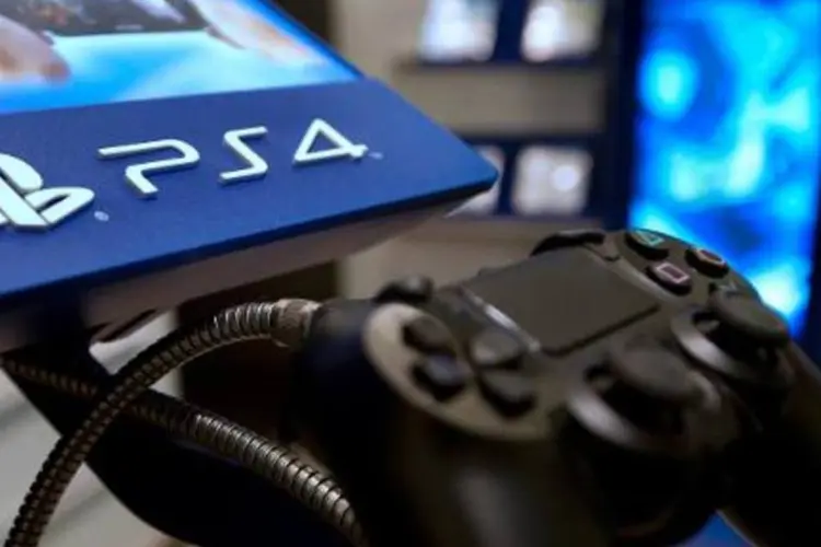 
	PlayStation 4: o PS4 ajudou a Sony e ter o maior lucro operacional de segundo trimestre em oito anos
 (Joel Saget/AFP)