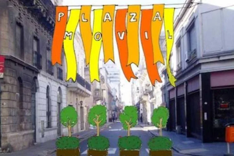 Esta é uma solução criativa para incentivar a população a sair de casa, praticar exercícios físicos ou apenas fazer um passeio (Divulgação)