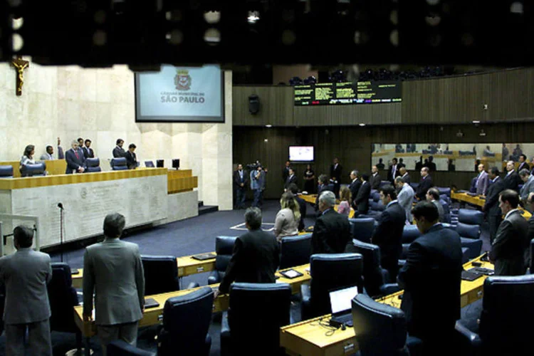 Vereadores de São Paulo: dois parlamentares da lista dos mais ricos, inclusive, estão entre os que propuseram o aumento (Divulgação/Câmara Municipal)