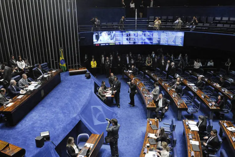 
	Impeachment: at&eacute; a reabertura da sess&atilde;o, 58 dos 81 senadores j&aacute; haviam se inscrito para discursar
 (Divulgação / Agência Senado)