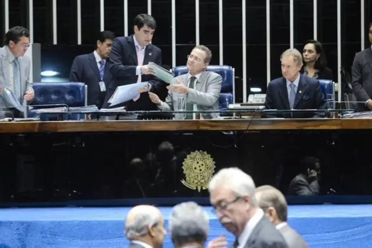 Plenário do Senado analisa projeto que diferencia os crimes de contrabando e descaminho (Marcos Oliveira/Agência Senado)