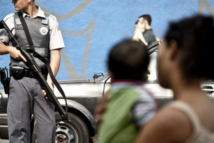 
	Policial Militar: corpora&ccedil;&atilde;o registrou tr&ecirc;s mortes no bairro do Ja&ccedil;an&atilde; e outros locais da regi&atilde;o metropolitana de SP
 (Marcelo Camargo/ABr)
