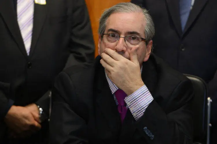 
	O presidente da C&acirc;mara, Eduardo Cunha (PMDB-RJ): &quot;eu entendo perfeitamente que alguns foram pegos de surpresa&quot;
 (Fabio Rodrigues Pozzebom/ABr)