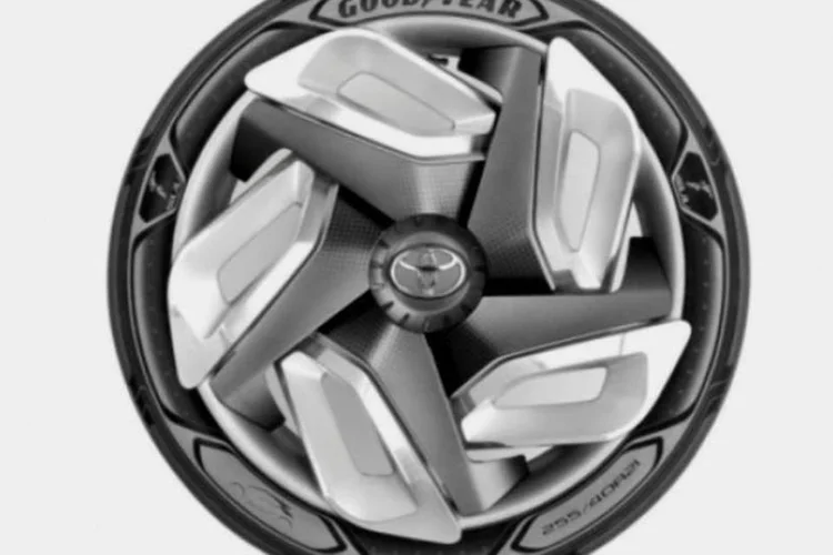 O pneu conceitual BH-03, da Goodyear (Reprodução/Goodyear)