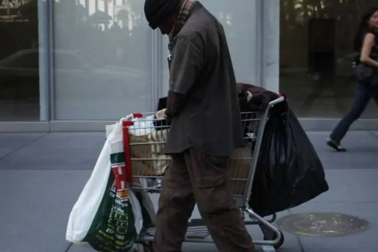Mais de 46 milhões de americanos vivem abaixo da linha da pobreza (Getty Images)