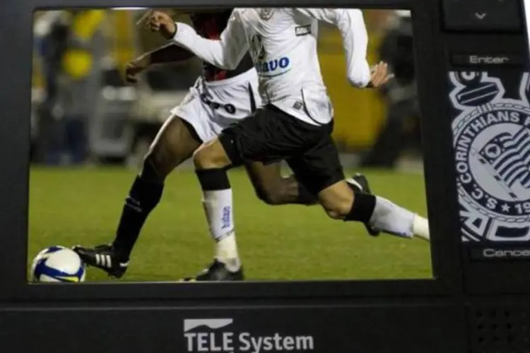 Pocket TV dará mobilidade aos torcedores que quiserem assistir aos jogos longe dos estádios em espaços de lazer (Divulgação/Sport Clube Corinthians Paulista)
