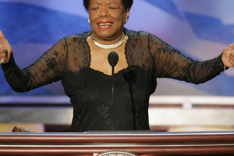 Maya Angelou: Maya é considerada uma das principais intelectuais afro-americanas (Gary Hershorn/Files/Reuters)