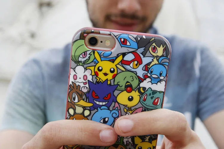 
	Pok&eacute;mon Go: o app funciona exclusivamente com uma conex&atilde;o online
 (Getty Images)