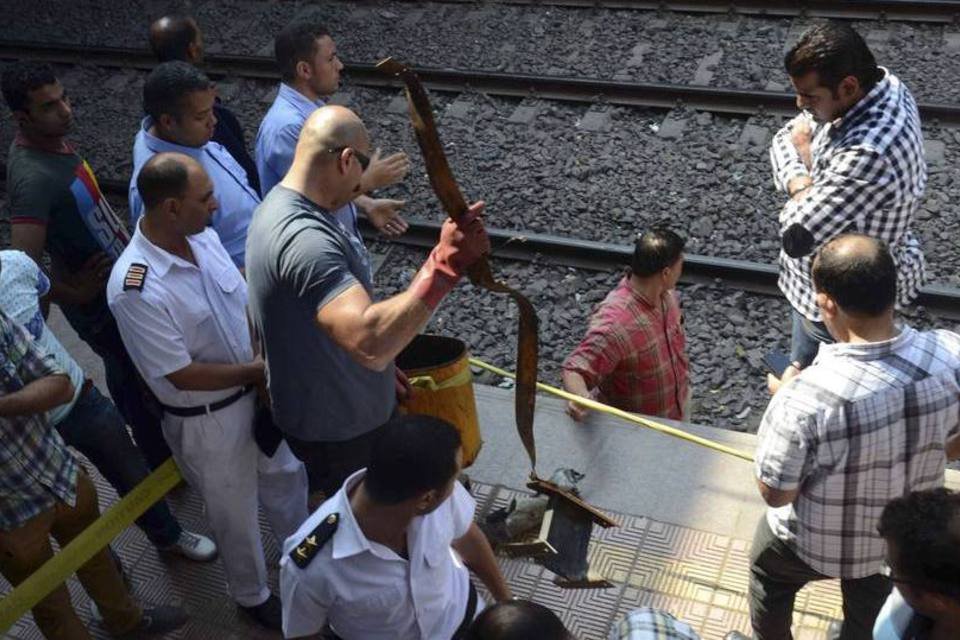 Explosões no metrô do Cairo deixam cinco feridos