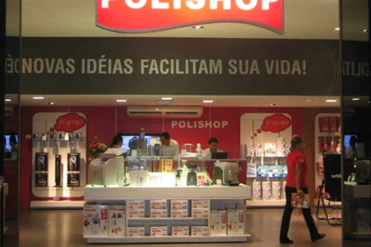 
	Loja da Polishop: varejo 3.0 estimula consumidores a experimentarem produtos antes da compra
 (Polishop/Divulgação)