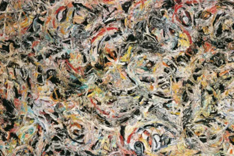 Obra de Jackson Pollock: Rosales, dizendo representar um cliente suíço ou um colecionador espanhol, vendeu mais de 60 obras desconhecidas e atribuídas a artistas renomados do século 20 (Getty Images)