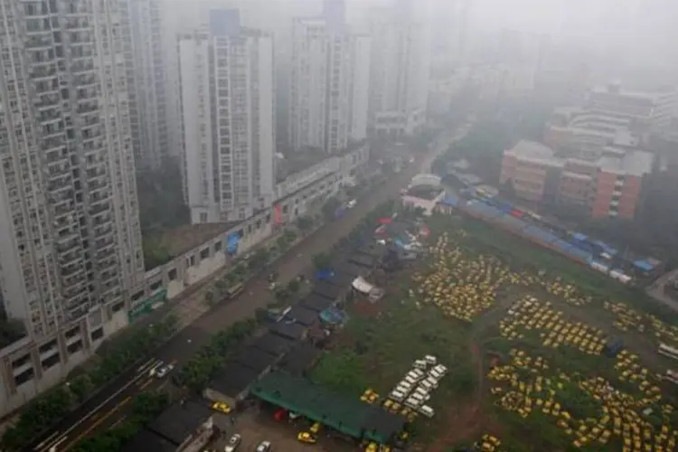 Poluição na China: país anunciou recentemente um plano de economia de energias (Getty Images)