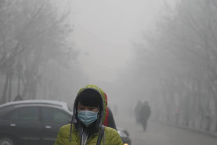 
	Polui&ccedil;&atilde;o na China: autoridades por toda a China tem sido ordenadas a participarem de um extenso programa de inspe&ccedil;&otilde;es
 (ChinaFotoPress/Stringer/Reuters)