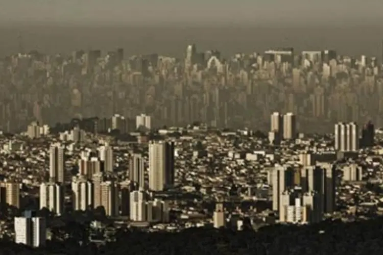 Poluição na cidade de São Paulo (.)