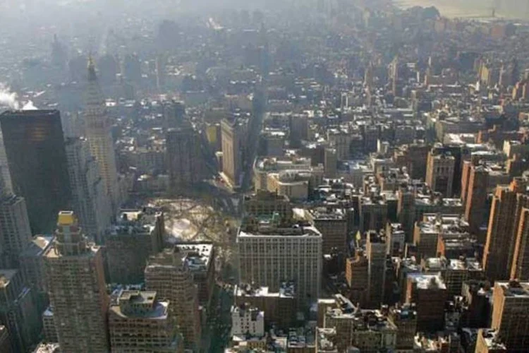 
	Vista a&eacute;rea de Nova York: at&eacute; 2025, a cidade mais competitiva do mundo
 (Getty Images)