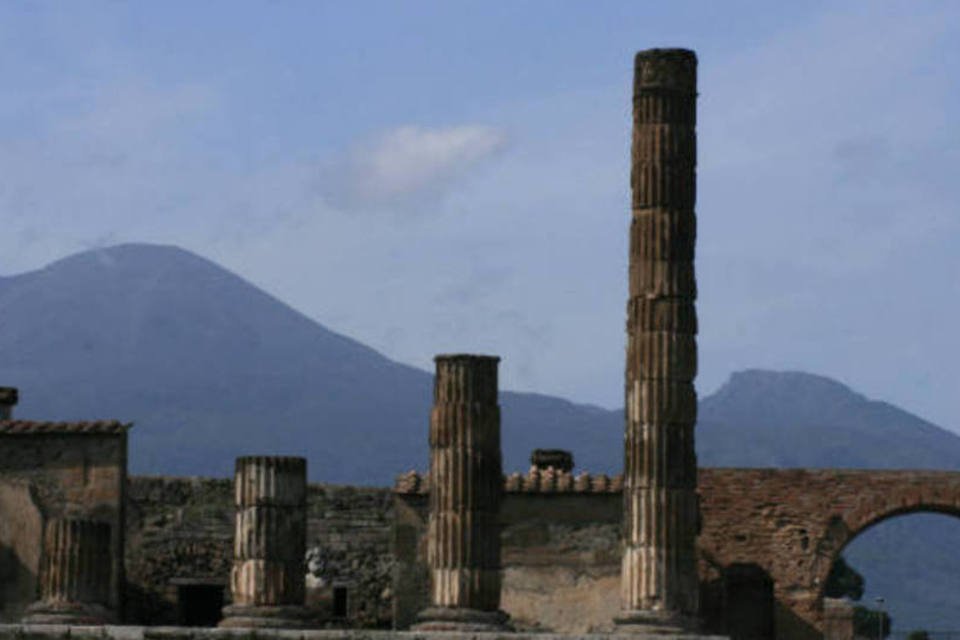Itália usará satélites e sensores para monitorar Pompeia