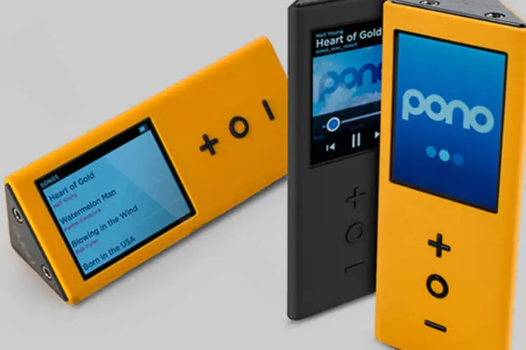 PonoPlayer é a ideia de Neil Young para competir com o iPod da Apple (Divulgação)