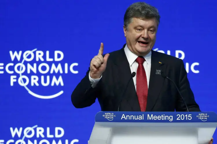 Poroshenko: conflito com Rússia é considerado uma das maiores ameaças geopolíticas atuais (Ruben Sprich/Reuters)