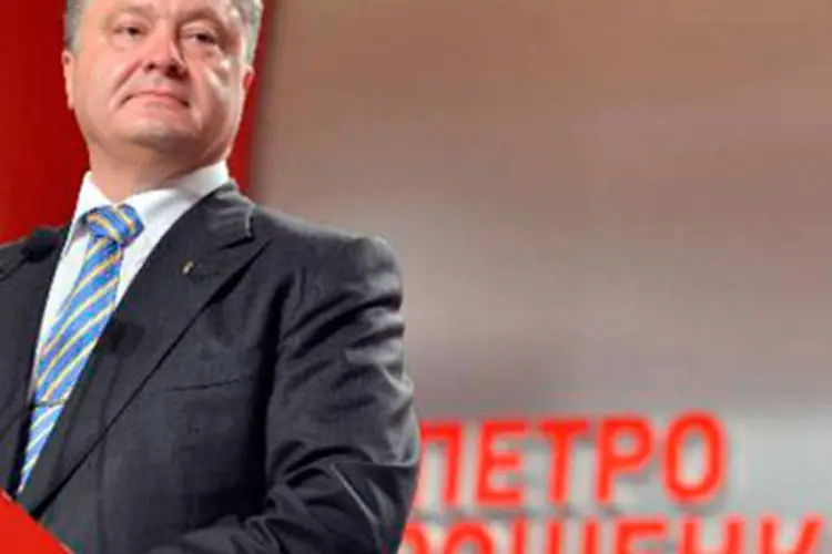 
	Petro Poroshenko: ele se tornou um dos pilares dos protestos&nbsp;
 (Sergei Supinsky/AFP)