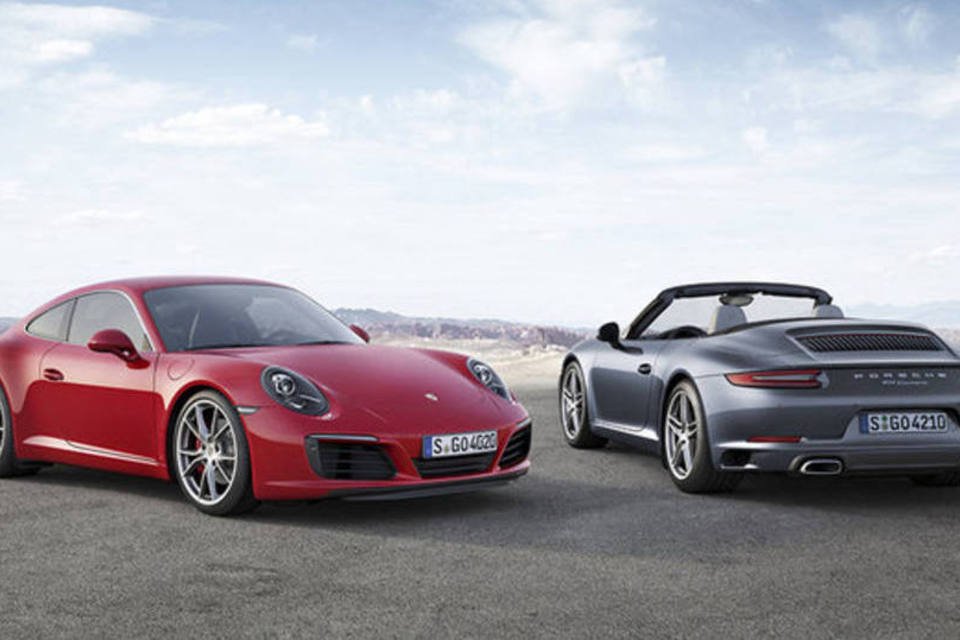 Porsche equipa novo 911 Carrera com motor biturbo