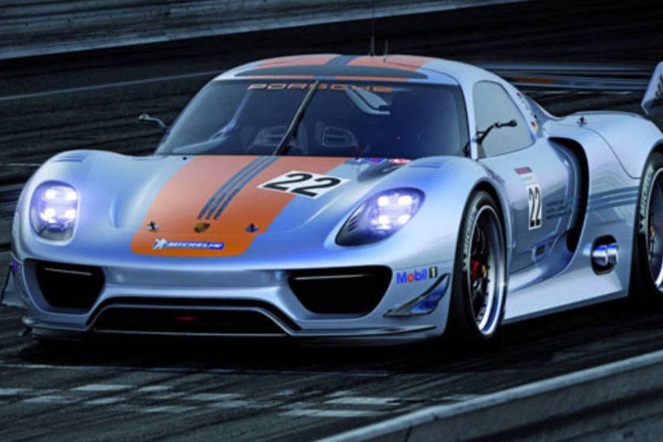 Porsche cria conceito híbrido de corrida
