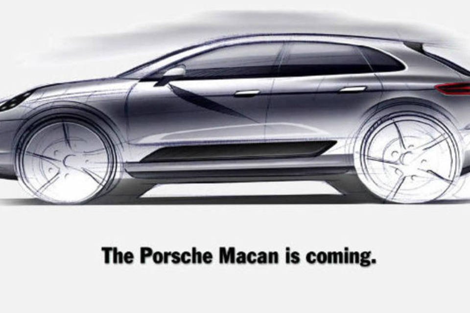 Porsche Mecan deve chegar em 2013
