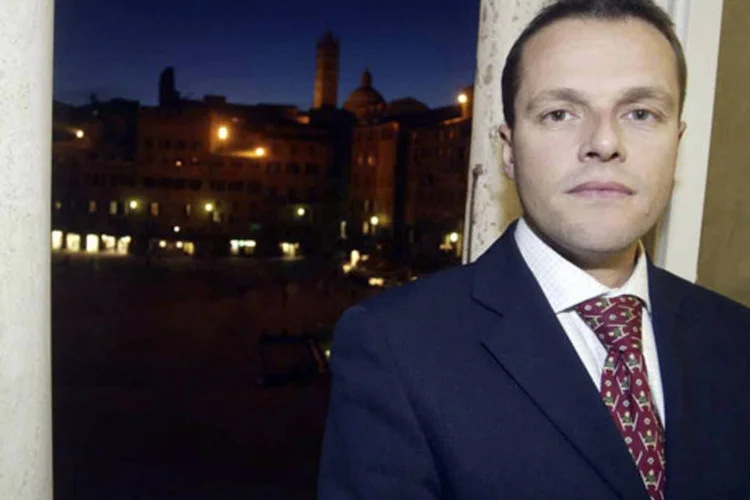 
	David Rossi, porta-voz do banco Monte Paschi di Siena, foi encontrado morto na sede do banco em Siena
 (Reuters)