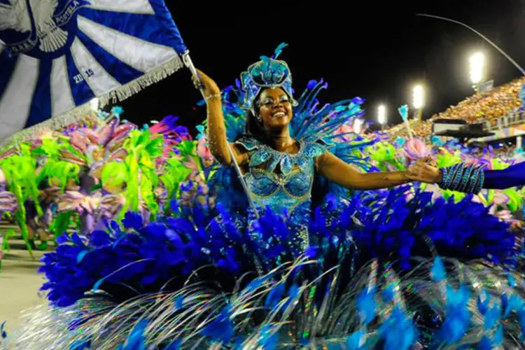 Desfile da Portela: a escola foi a responsável pela maior emoção do ano (Tânia Rêgo/Agência Brasil)