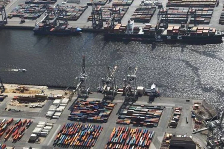 Porto de Hamburgo: autoridades discutem plano para conter radioatividade do Japão (Andreas Rentz/Getty Images)