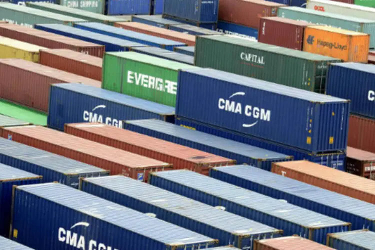 
	Containers: no acumulado do ano, balan&ccedil;a comercial registra d&eacute;ficit de US$ 1,880 bilh&atilde;o
 (REUTERS/Fabian Bimmer)