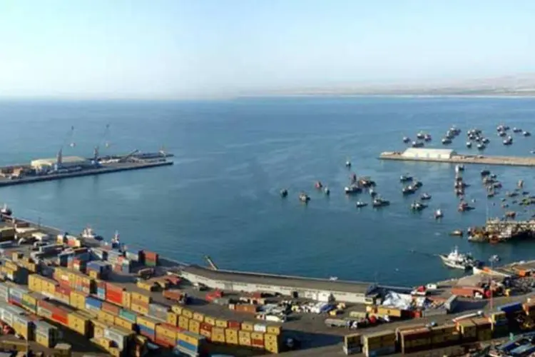 Porto de Arica, no Chile: fronteira com Peru teve que ser fechada (Wikimedia Commons)
