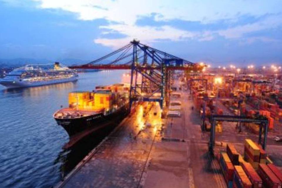 Movimento nos portos cresce 11,7% no 1º semestre