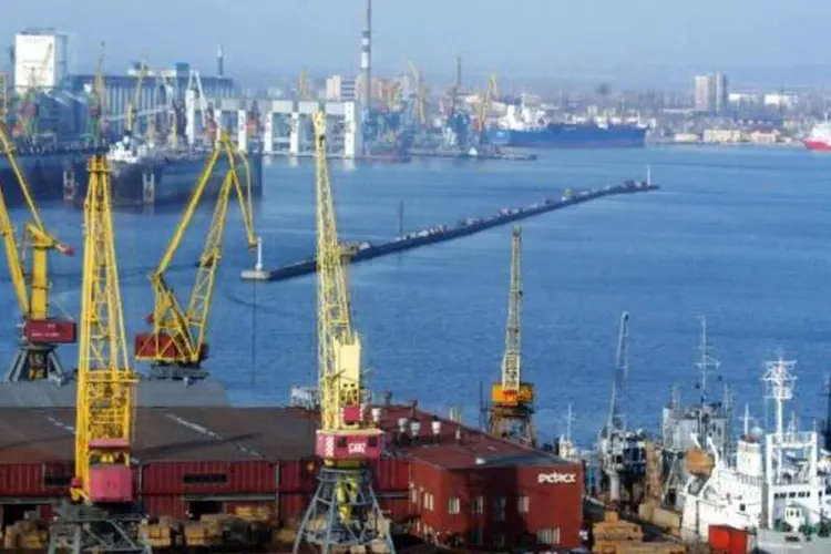 Portos atacados: russos têm feito uma série de ataques aos portos ucranianos (Getty Images/Site Exame)