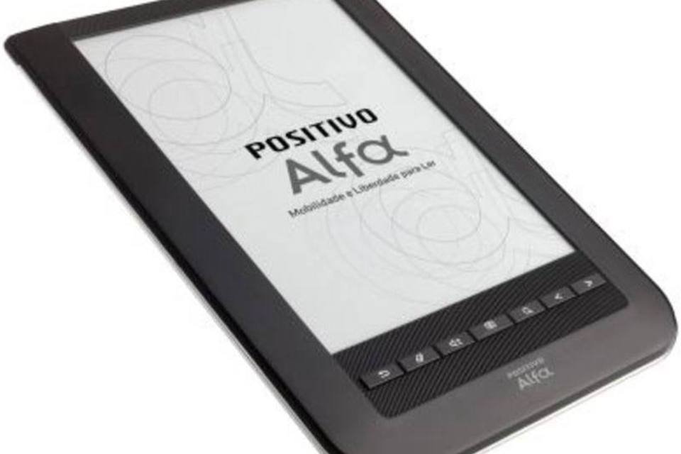 E-reader Positivo Alfa começa a ser vendido no dia 10