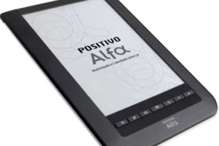 O primeiro e-reader nacional, lançado pela Positivo, esgotou na primeira semana de vendas